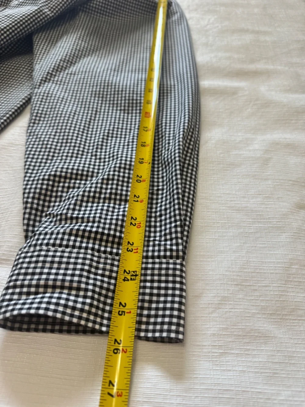 Ralph Lauren Black & White Gingham Button-Down Shirt size 2XB